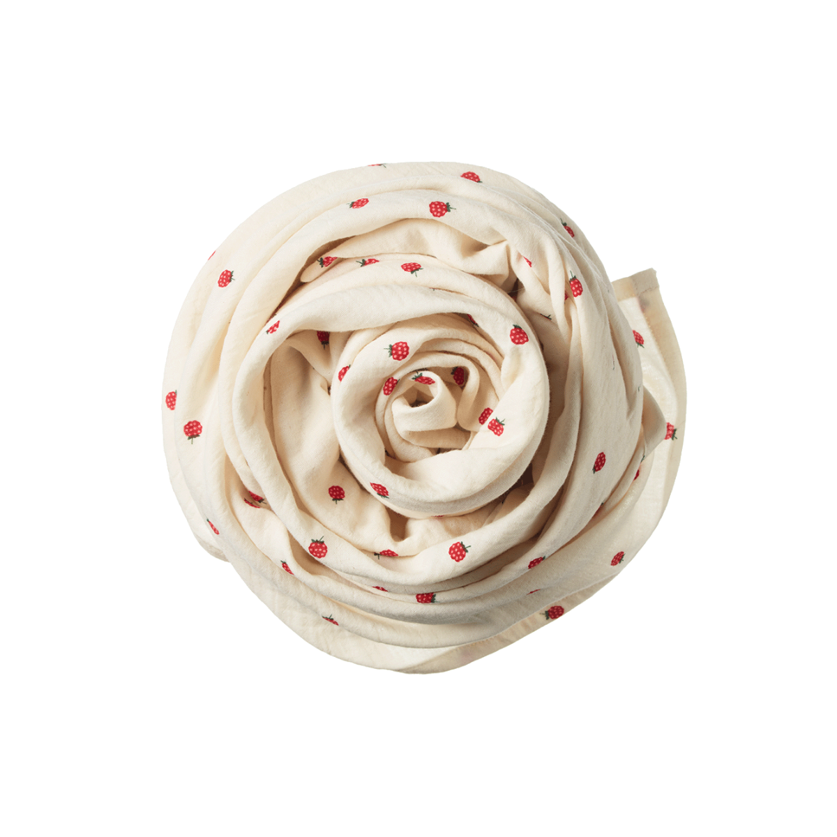 Nature Baby - Muslin Wrap - Raspberry Print