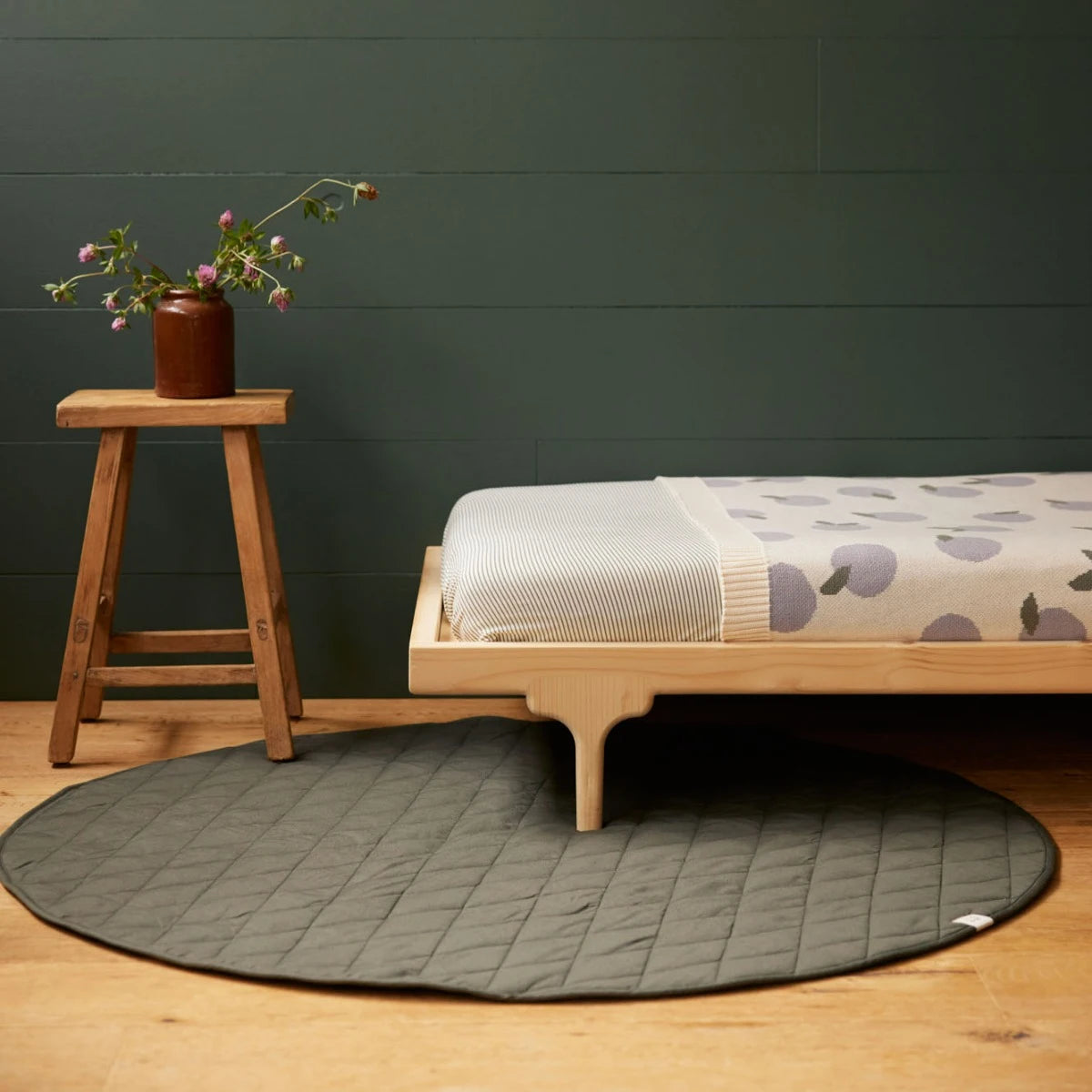 Nature Baby - Quilted Play Mat - Thyme