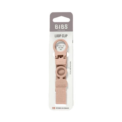 BIBS - Dummy Clip Loop - Blush