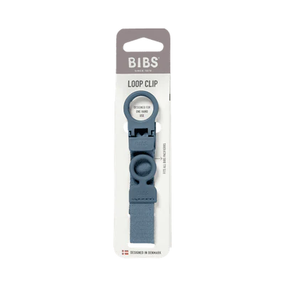 BIBS - Dummy Clip Loop - Petrol
