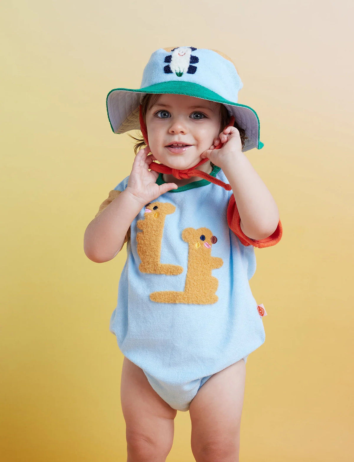 Halcyon Nights - Terry Bucket Hat - Zoo Crew Blue
