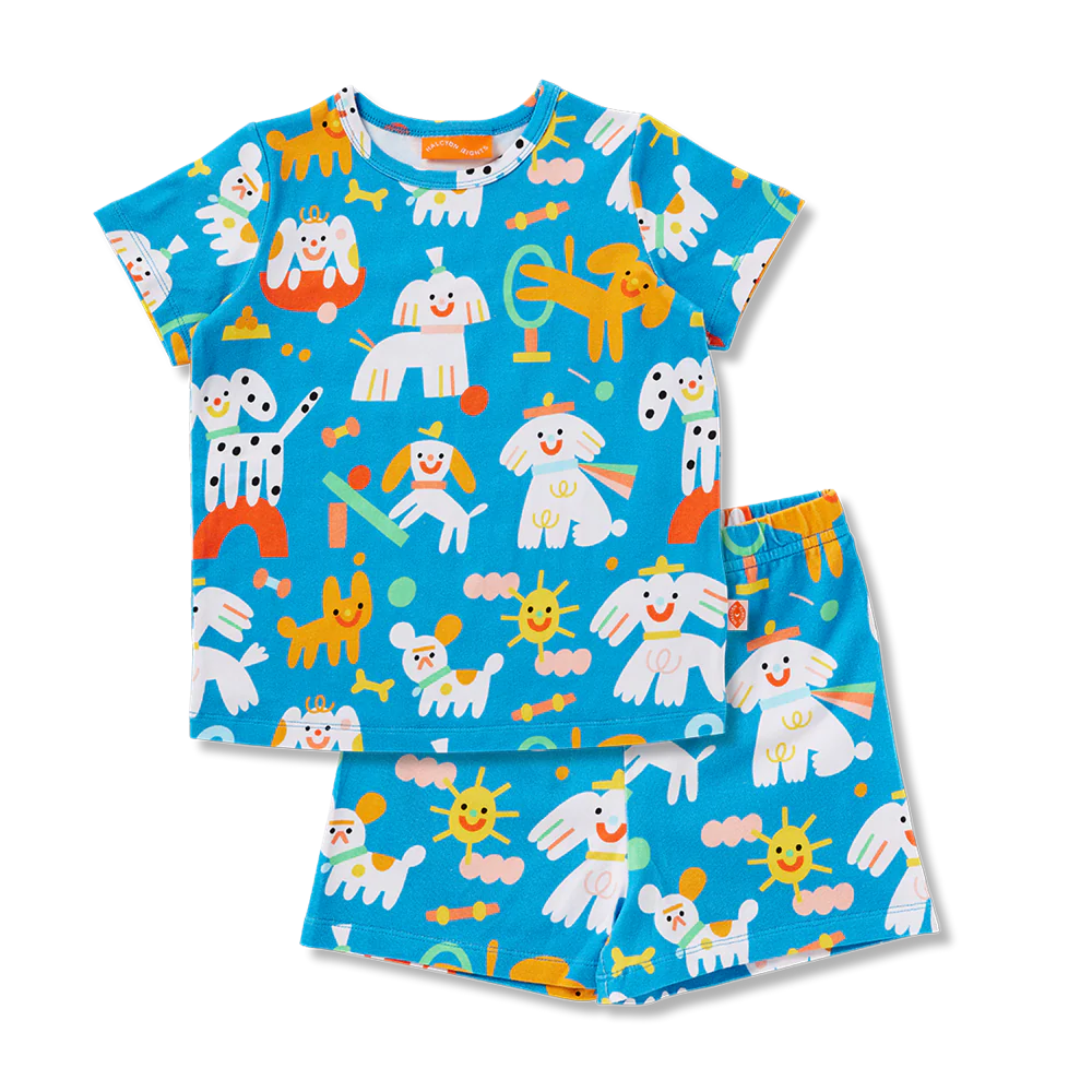 Halcyon Nights - Puppy Park PJ Set