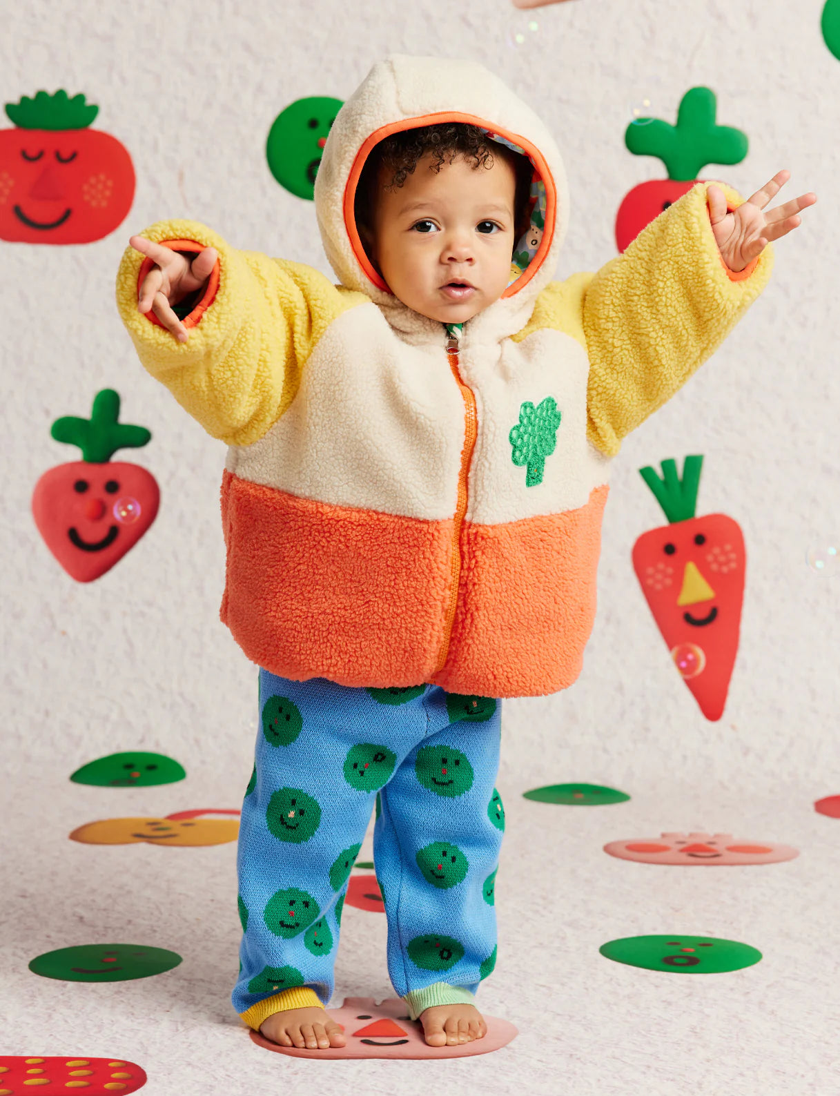 Halcyon Nights - Pocket Patch Reversible Kids Puffer Jacket