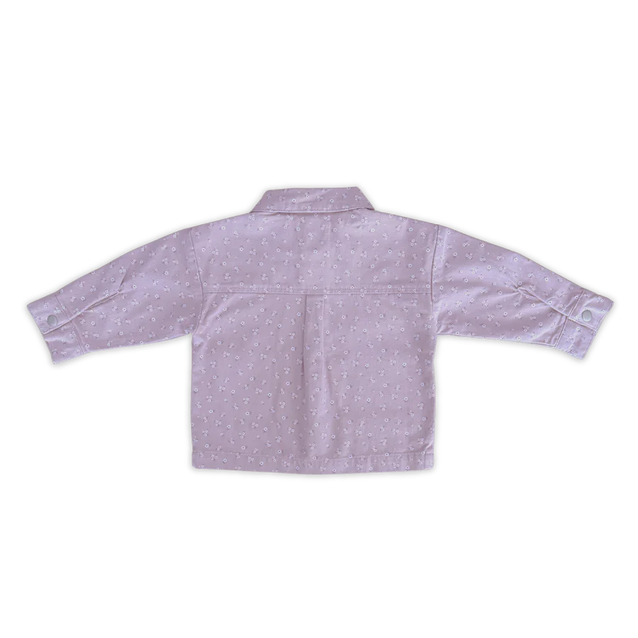 Grown - Organic Bloom Denim Shirt Jacket