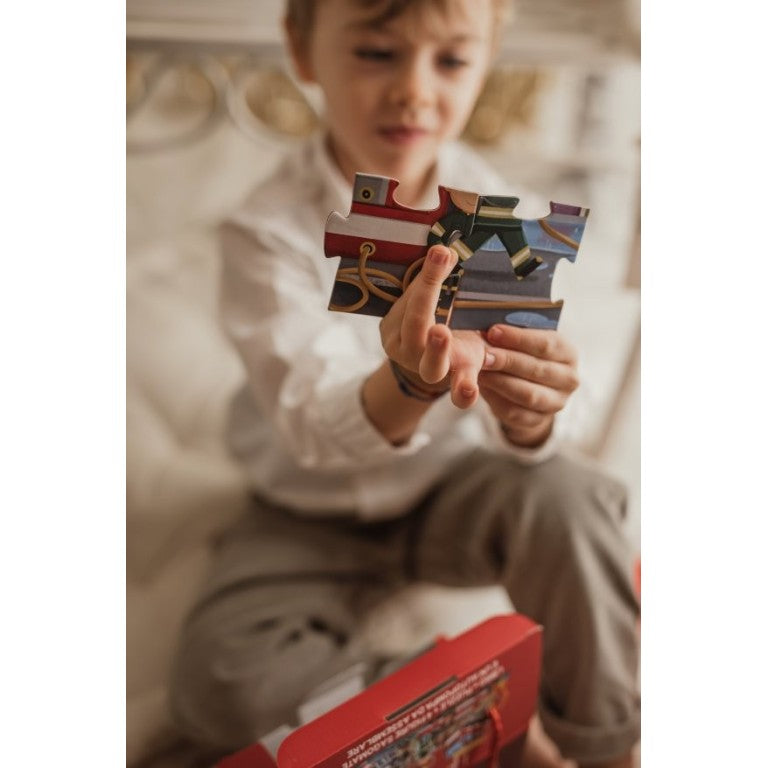 Sassi - 3D Puzzle & Book Set  - Firefighters