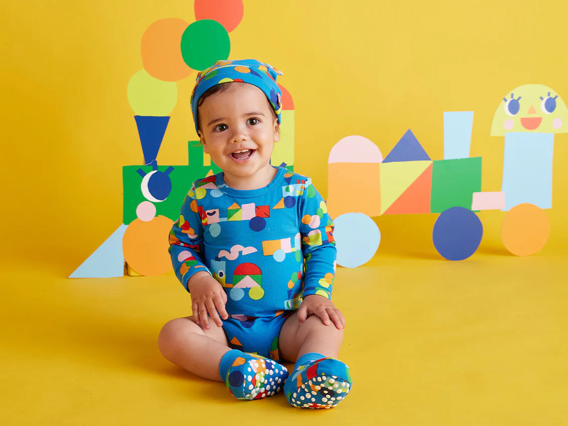 Halcyon Nights - Rainbow Express Baby Booties