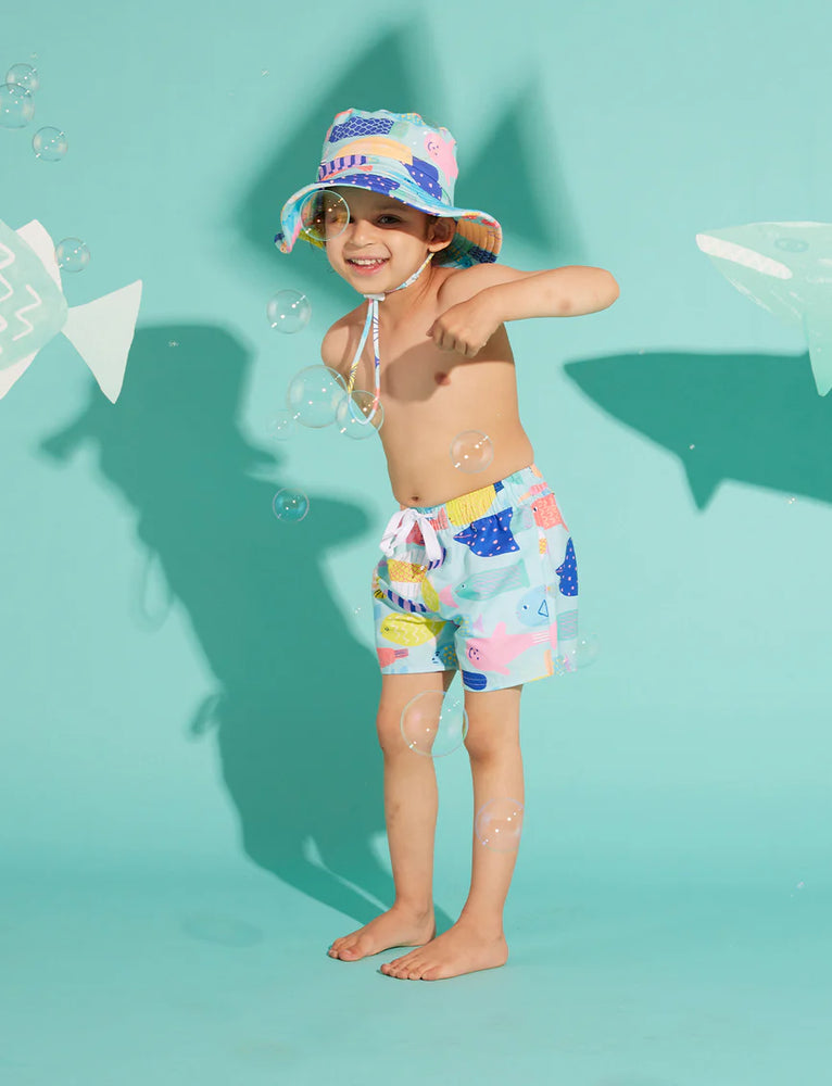 Halcyon Nights - Kids Boardshorts Rainbow Reef