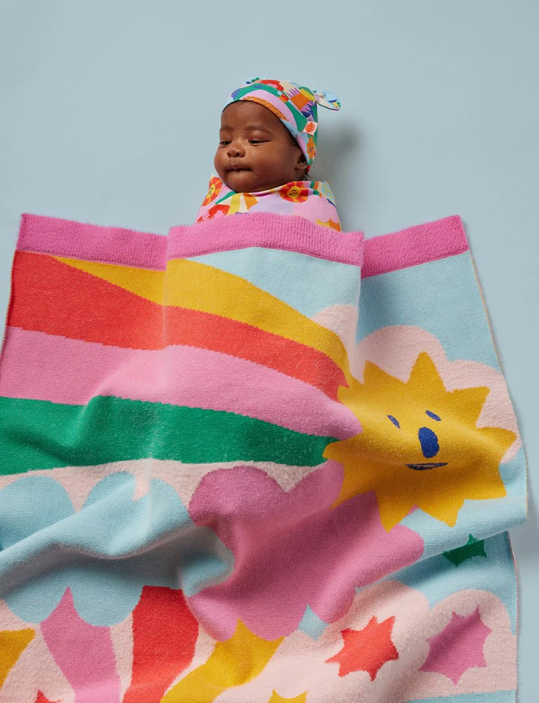 Halcyon Nights - Rainbow Valley Baby Blanket