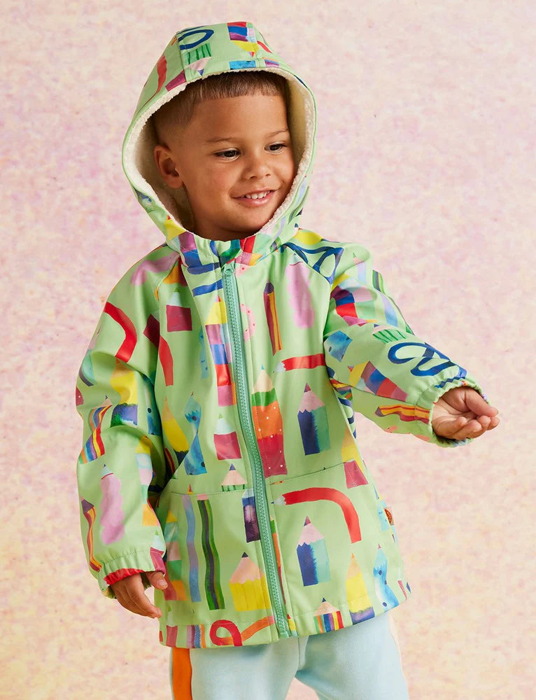Halcyon Nights - Scribble Squad Kids Raincoat