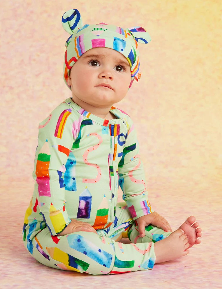 Halcyon Nights - Scribble Squad Long Sleeve Romper