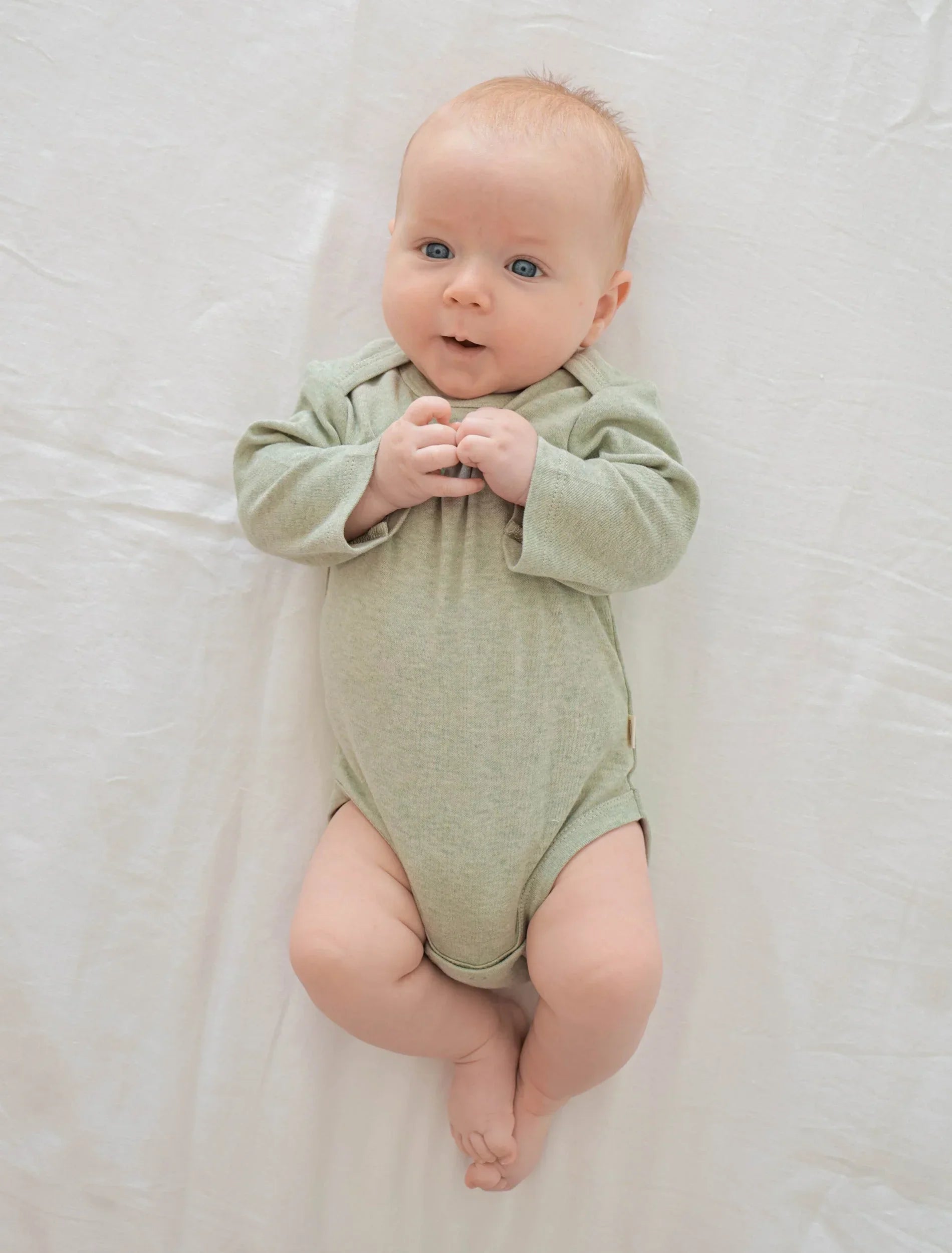 Lummi in Colour - 6pc Essential Baby Set - Sage Green