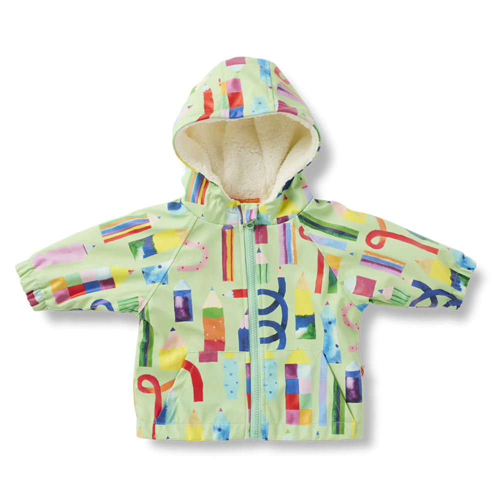 Halcyon Nights - Scribble Squad Kids Raincoat