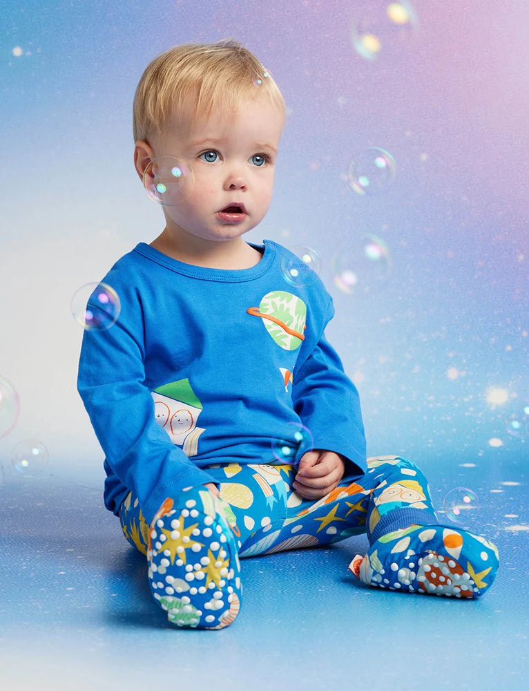 Halcyon Nights - See You In Space Baby Booties