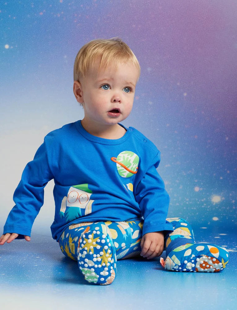 Halcyon Nights - See You In Space Baby Booties
