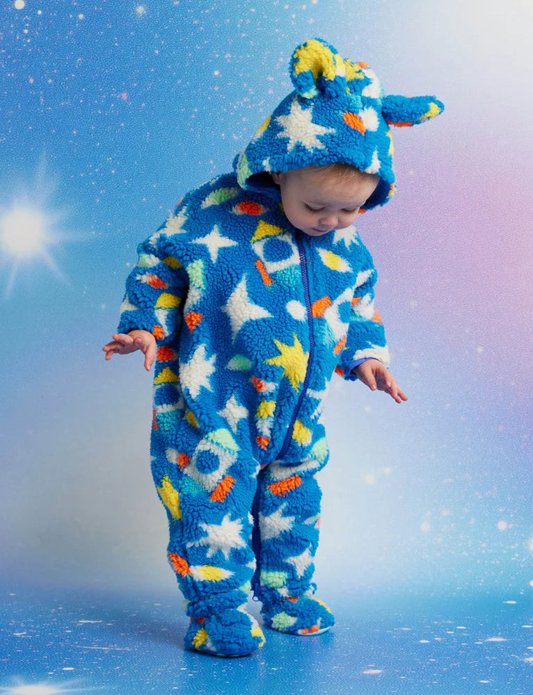 Halcyon Nights - See You In Space Sherpa Baby Bootie