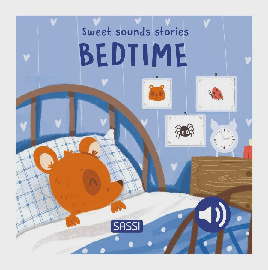Sassi - Board Book Sweet Sounds Stories - Bedtime