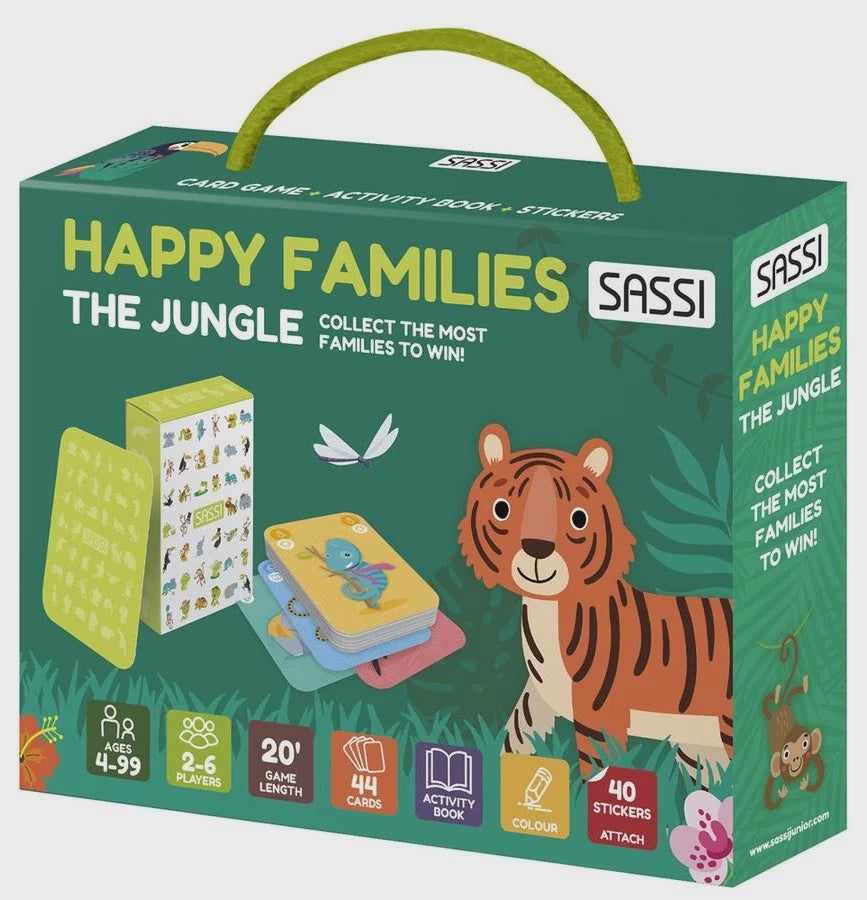 Sassi - Games - Happy Families The Jungle