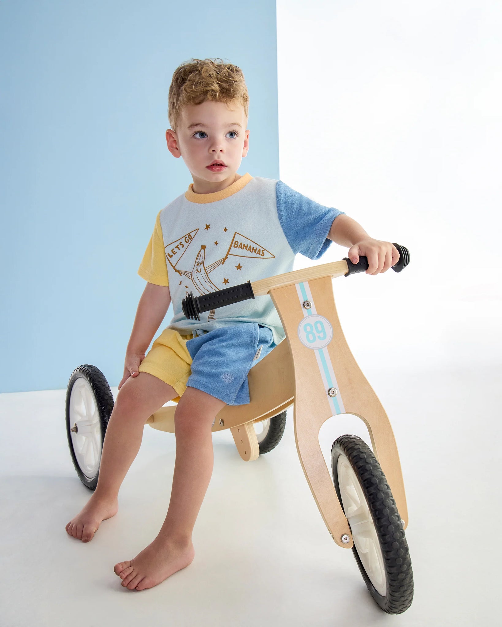Kapow Kids - Two Tone Terry T-shirt