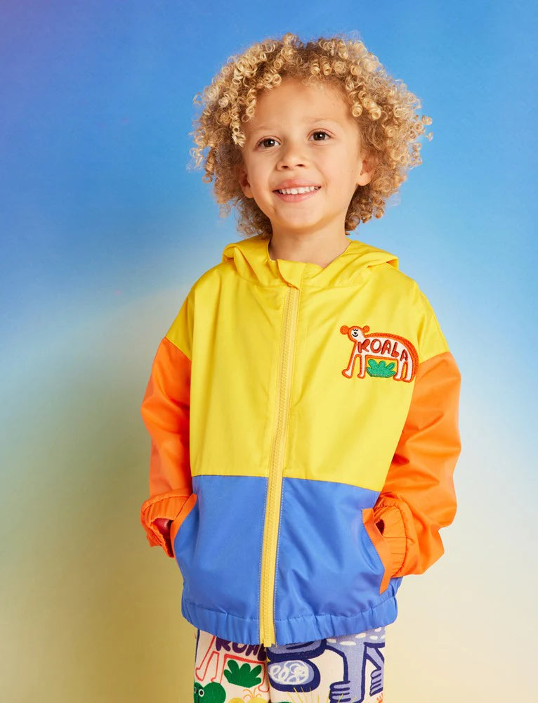 Halcyon Nights - Koala 4ever Spray Jacket Yellow