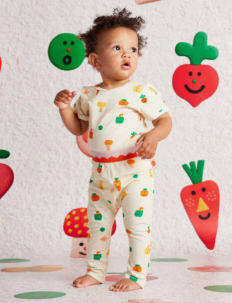 Halcyon Nights - Teeny Tiny Veg Baby Leggings