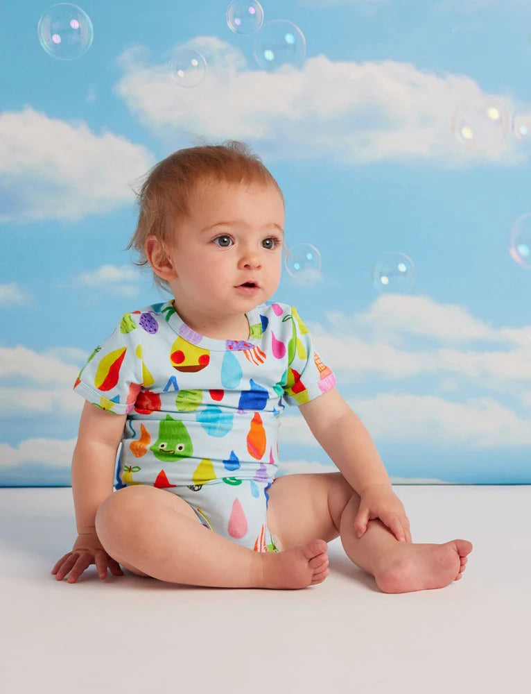 Halcyon Nights - Sun Shower Short Sleeve Bodysuit