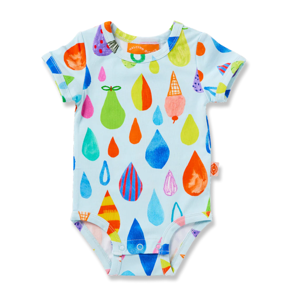 Halcyon Nights - Sun Shower Short Sleeve Bodysuit