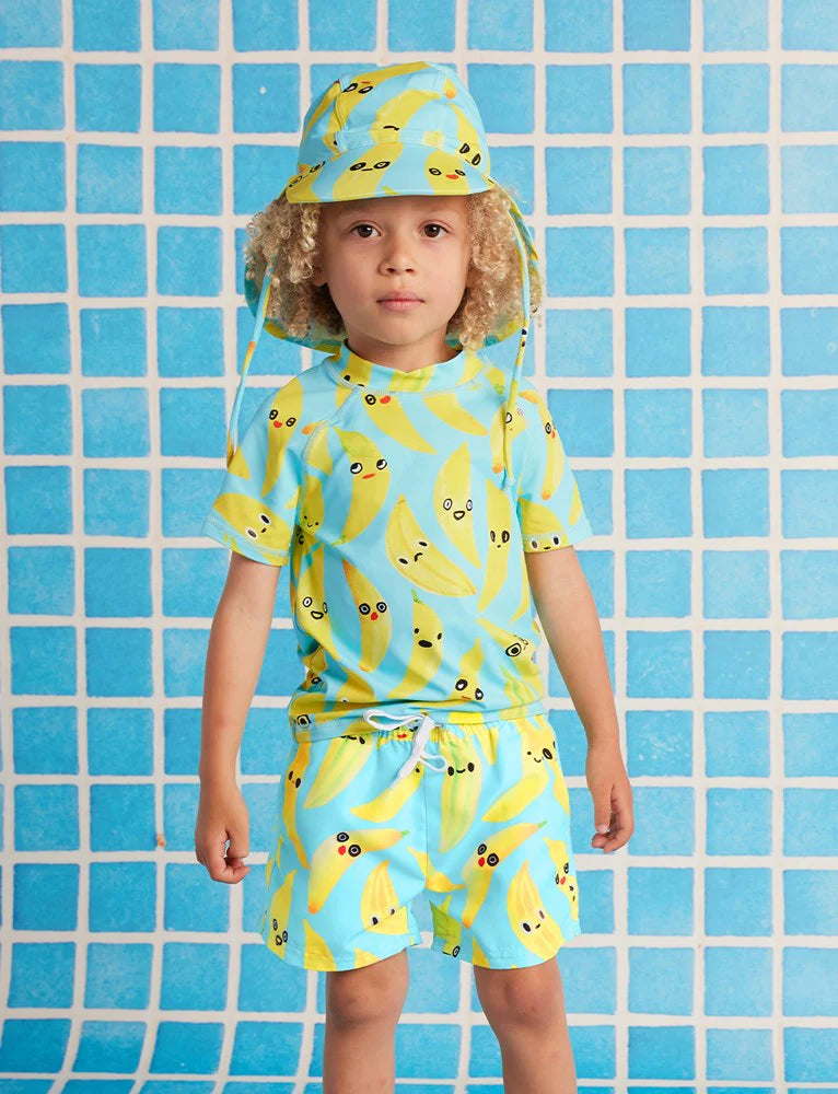 Halcyon Nights - Kids Boardshorts Peel Party