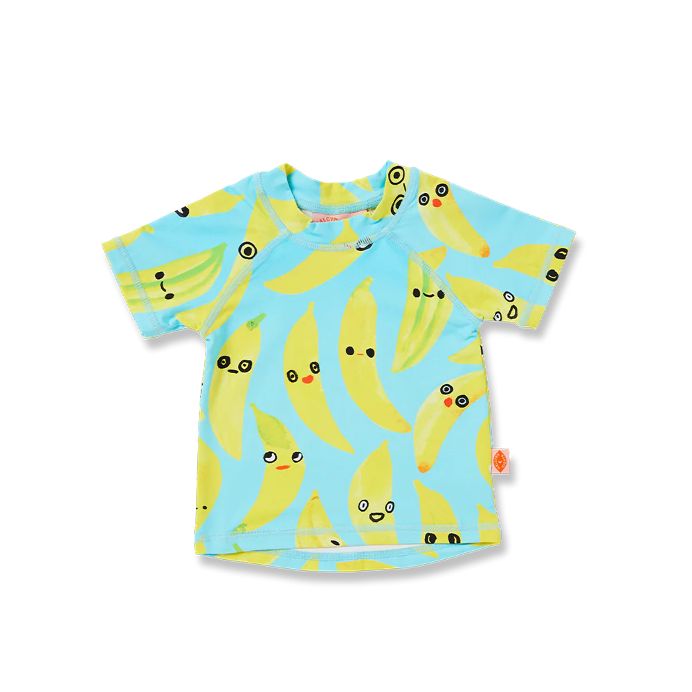 Halcyon Nights - Short Sleeve Rash Vest Peel Party