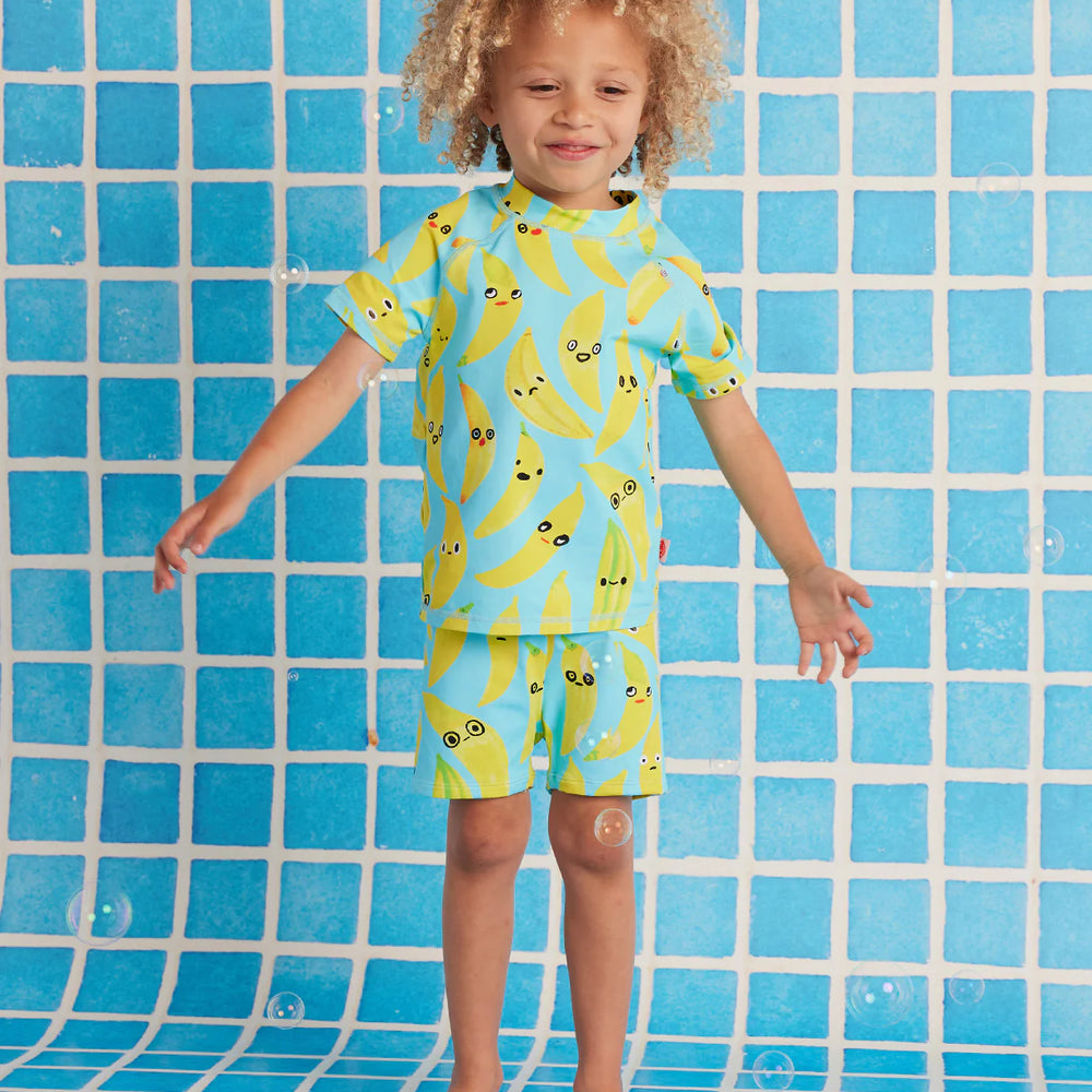 Halcyon Nights - Short Sleeve Rash Vest Peel Party