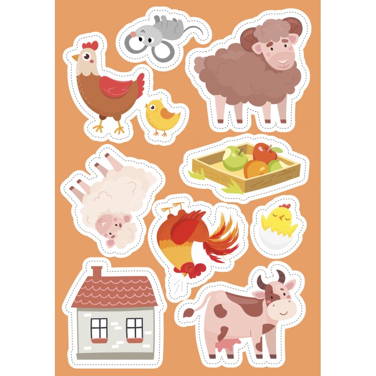 Sassi - Stickers & Activity Book - The Farm