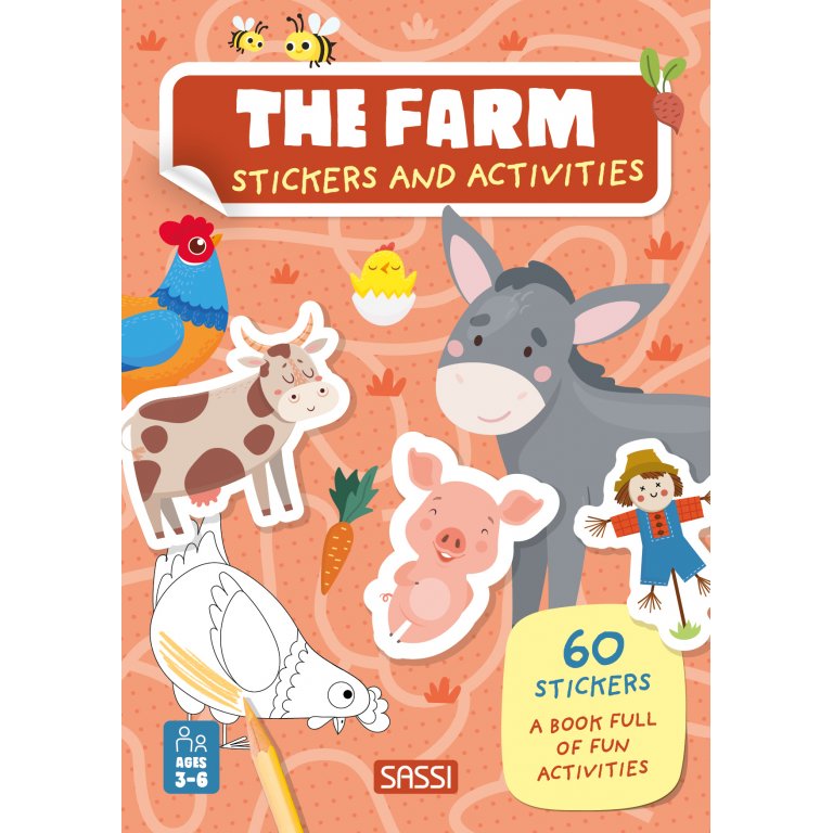 Sassi - Stickers & Activity Book - The Farm