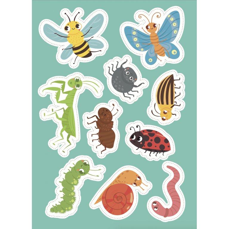 Sassi - Stickers & Activity Book - The Garden