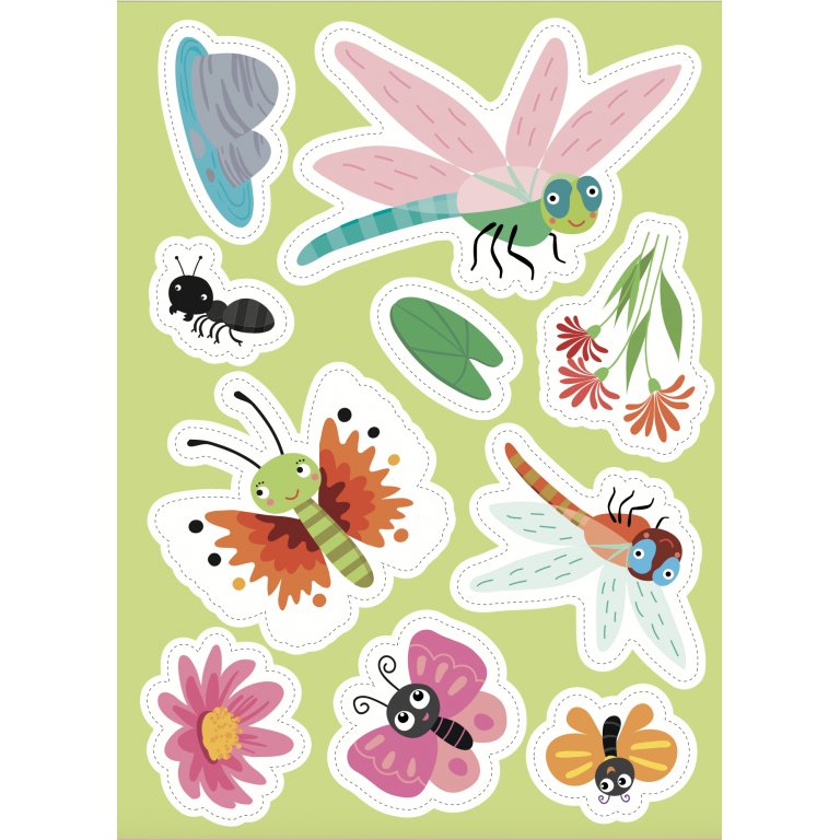 Sassi - Stickers & Activity Book - The Garden