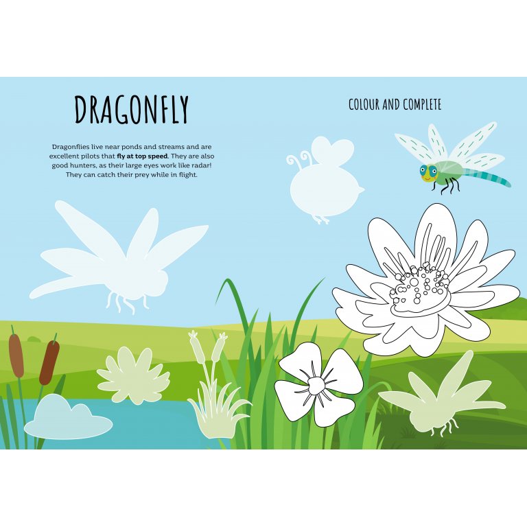 Sassi - Stickers & Activity Book - The Garden