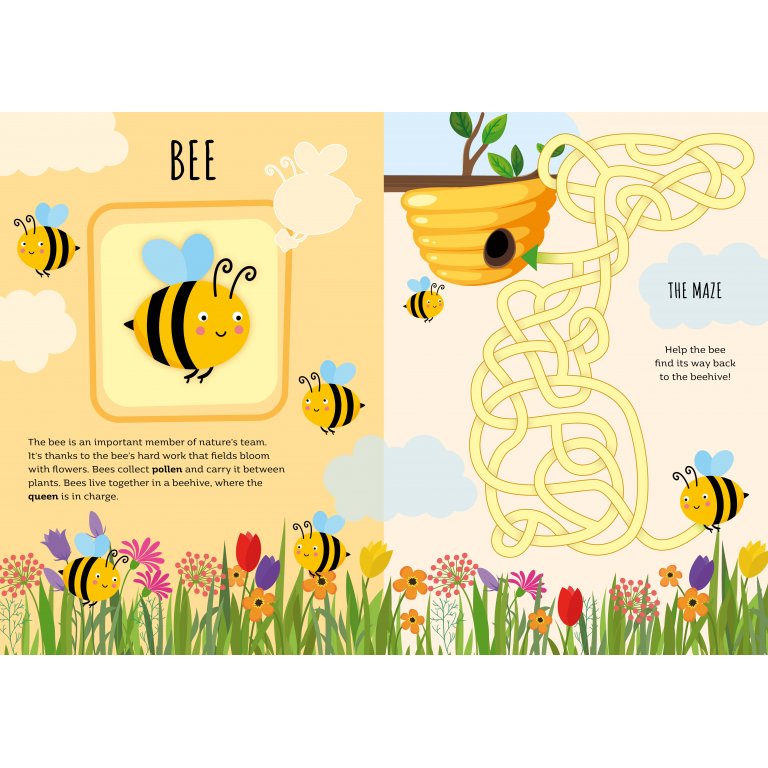 Sassi - Stickers & Activity Book - The Garden