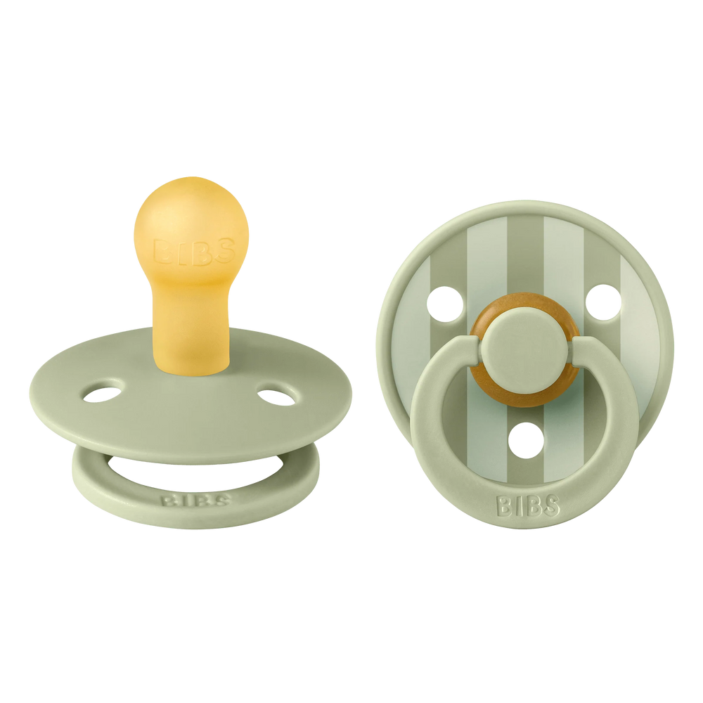 BIBS - STUDIO Colour 2 Pack Pin - Sage Mix