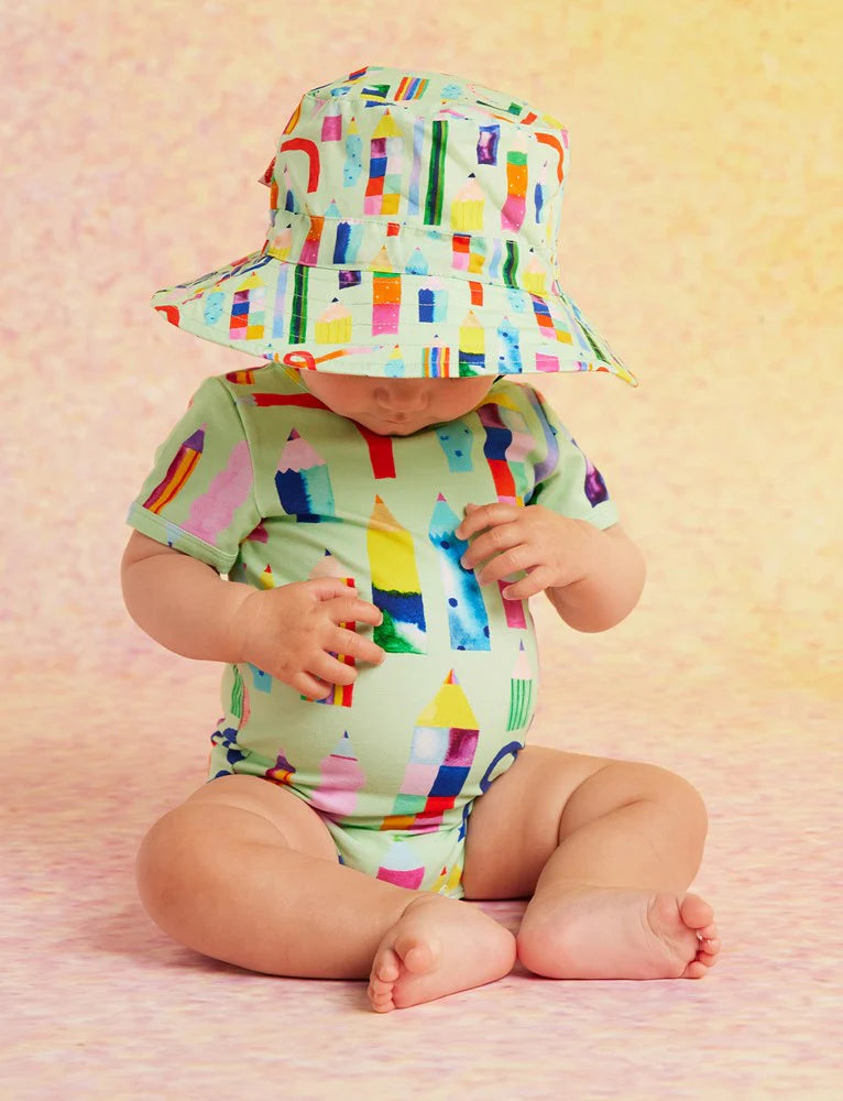 Halcyon Nights - Scribble Squad Kids Sun Hat