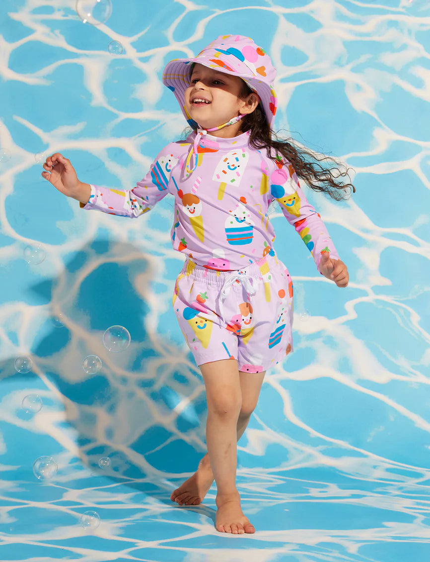 Halcyon Nights - Swim Bucket Hat - Sundae Fun Day