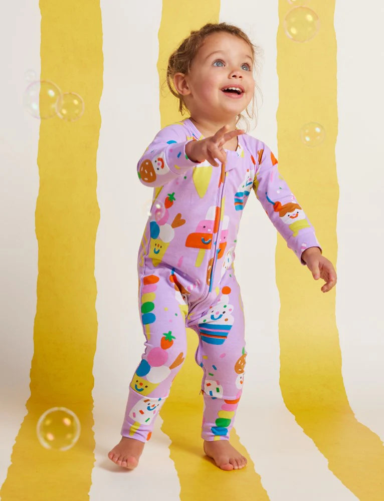 Halcyon Nights - Sunday Funday Long Sleeve Romper
