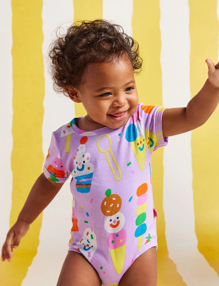 Halcyon Nights - Sundae Funday Short Sleeve Bodysuit