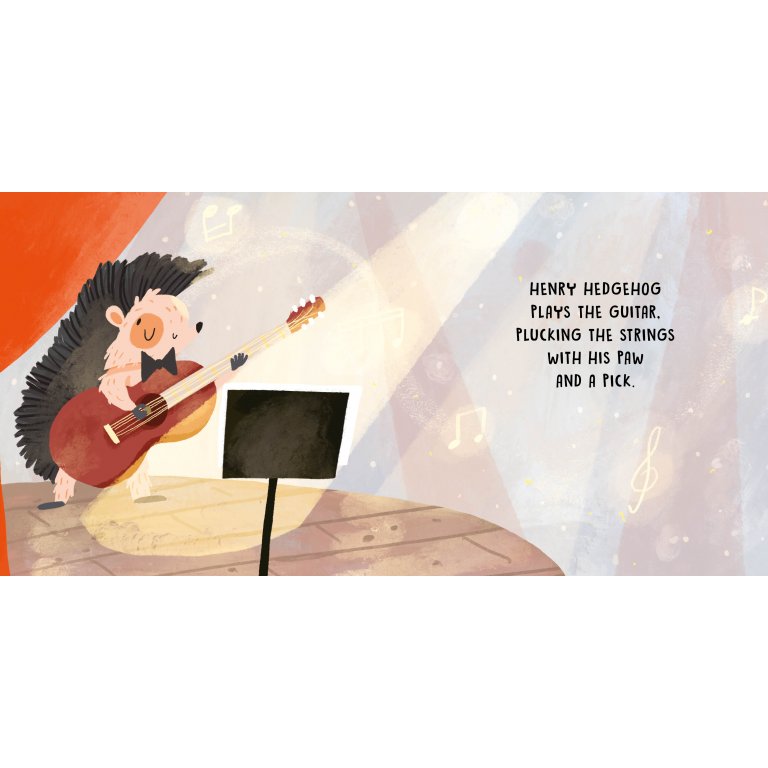Sassi - Board Book Sweet Sounds Stories - Musical Instruments