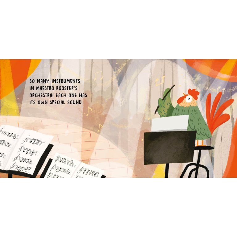 Sassi - Board Book Sweet Sounds Stories - Musical Instruments