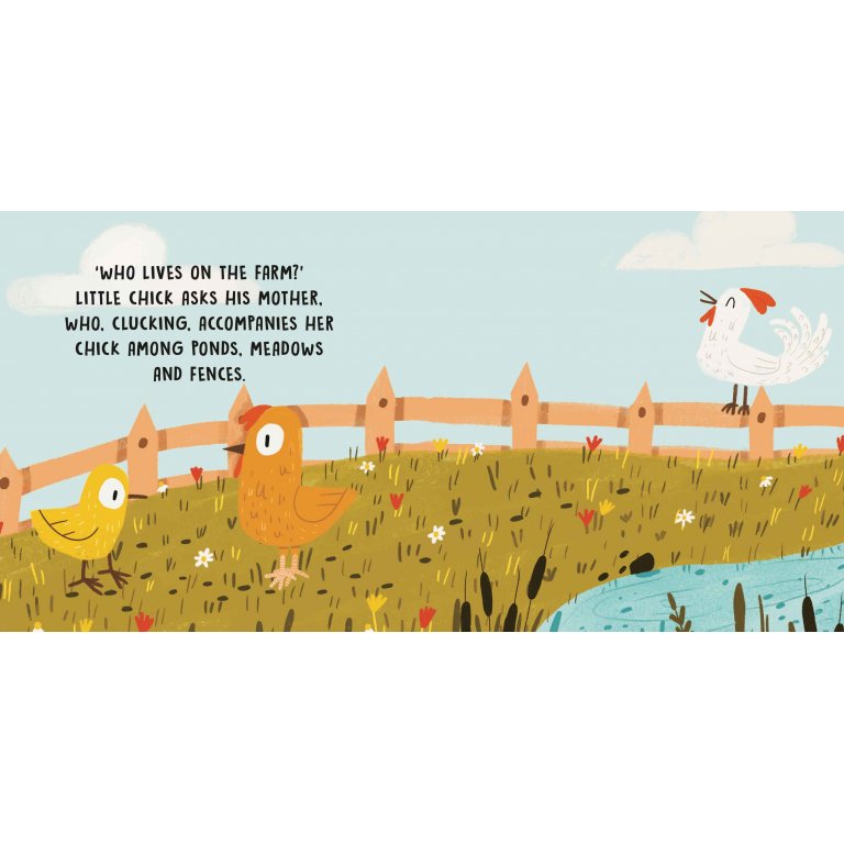 Sassi Board Book Sweet Sounds Stories - The Farm