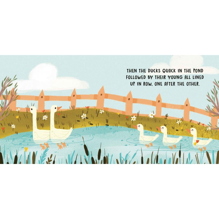 Sassi Board Book Sweet Sounds Stories - The Farm