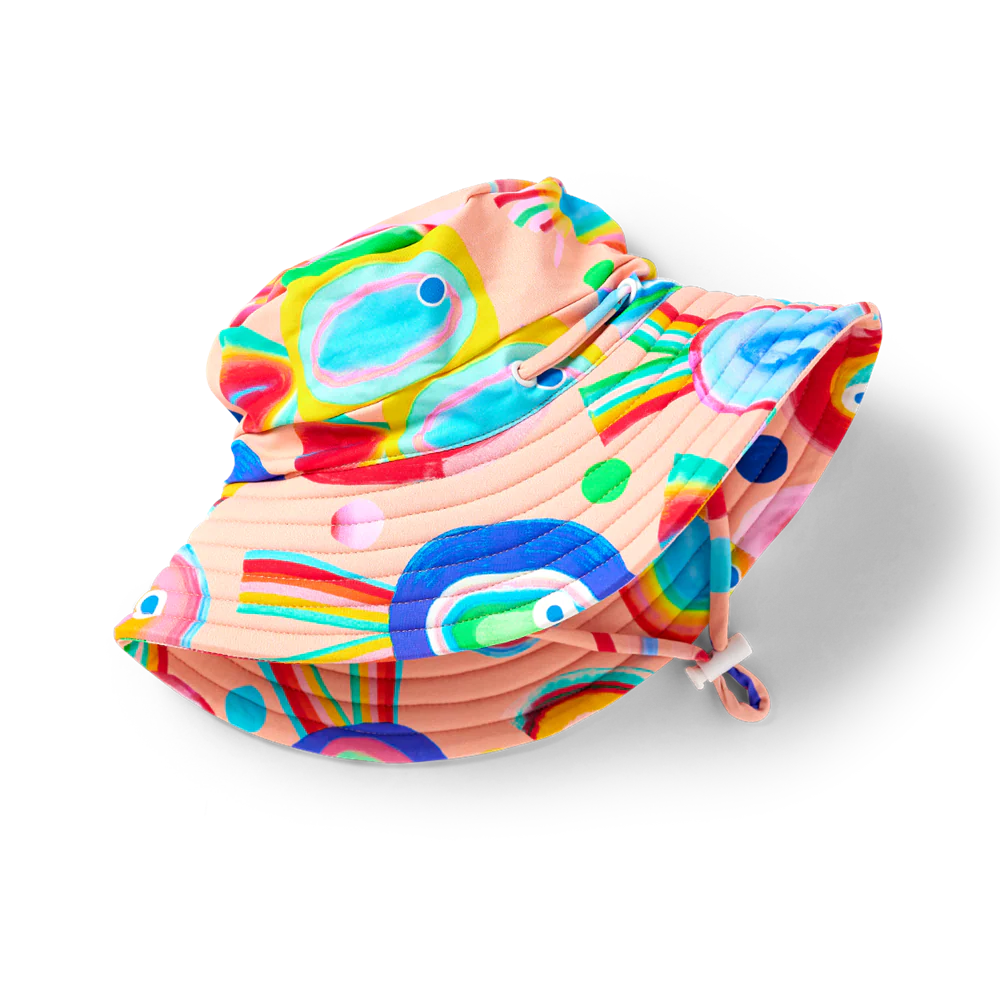 Halcyon Nights - Swim Bucket Hat Fancy Fins