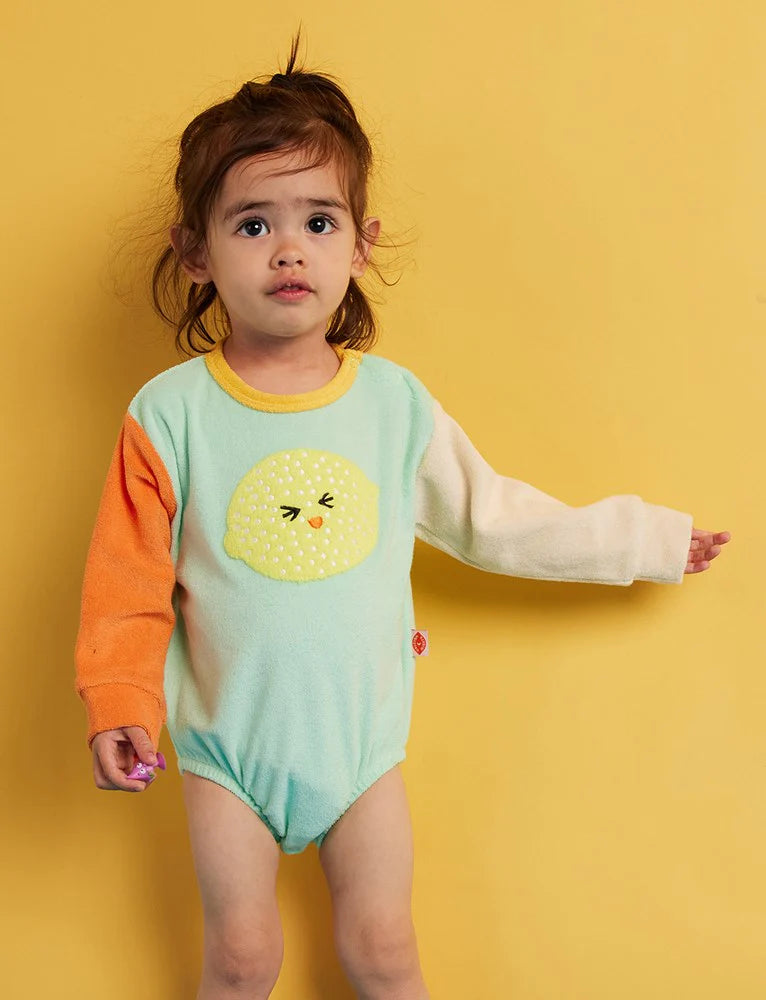Halcyon Nights - Peel Pary Terry Long Sleeve Bodysuit