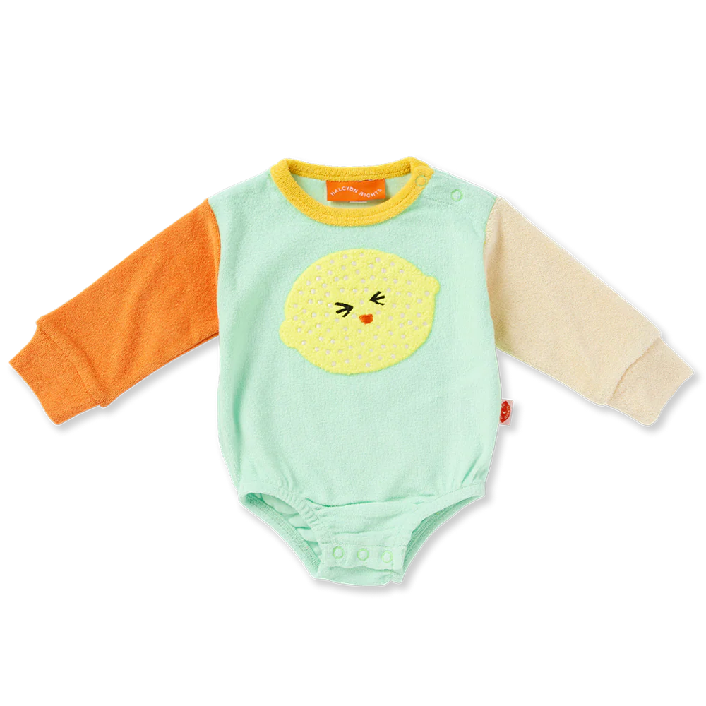 Halcyon Nights - Peel Pary Terry Long Sleeve Bodysuit