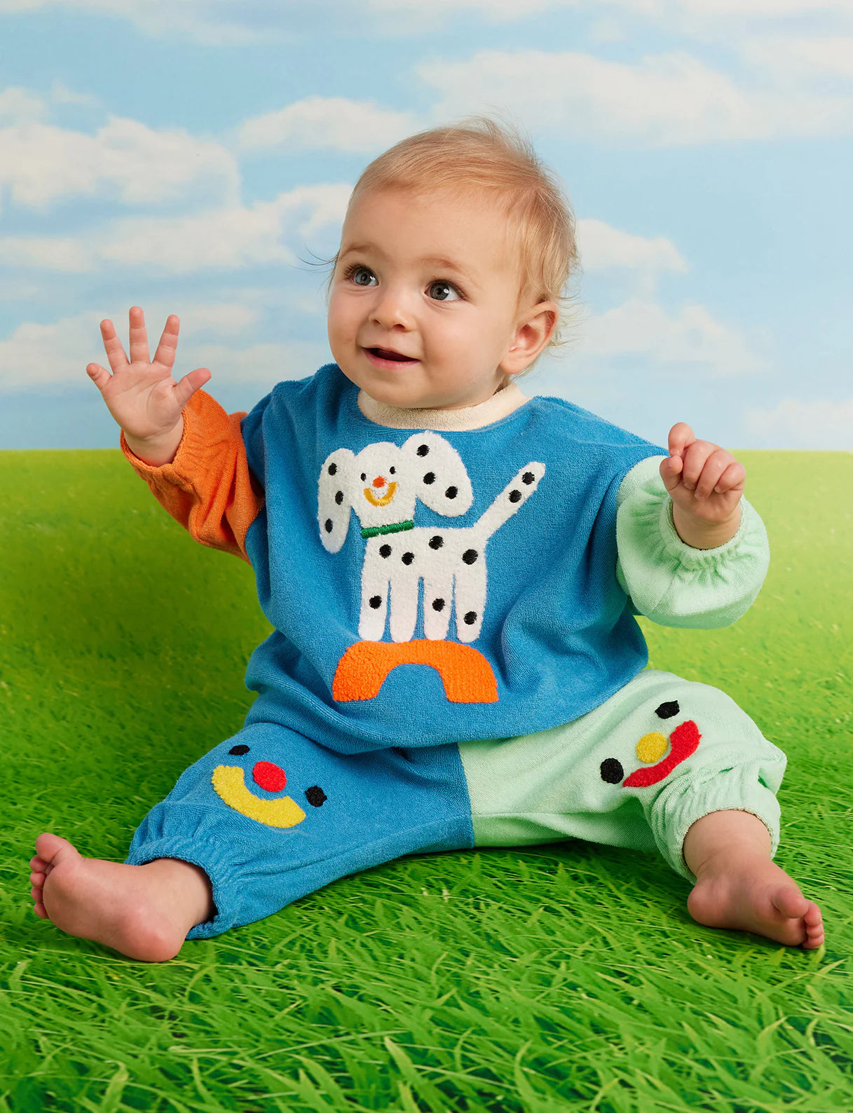 Halcyon Nights - Puppy Park Terry Sweater