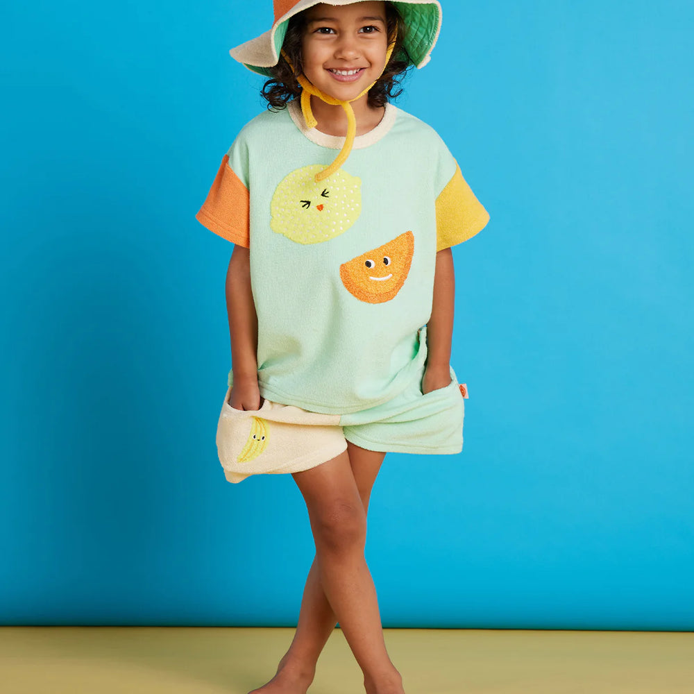 Halcyon Nights - Peel Party Terry Shorts