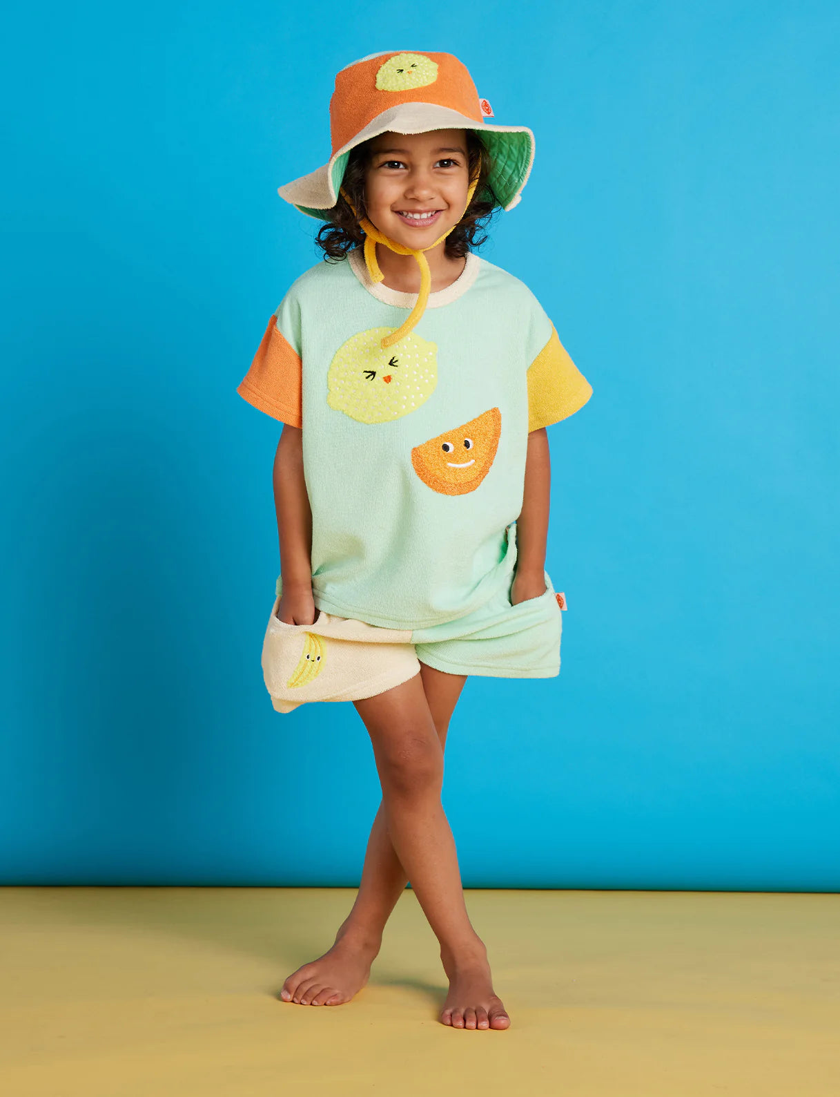 Halcyon Nights - Peel Party Terry Shorts